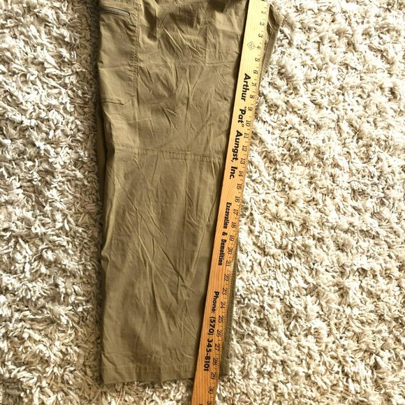 LL Bean No Fly Zone Insect Repellent Pants 40x29 Cargo Lightweight - Picture 8 of 9